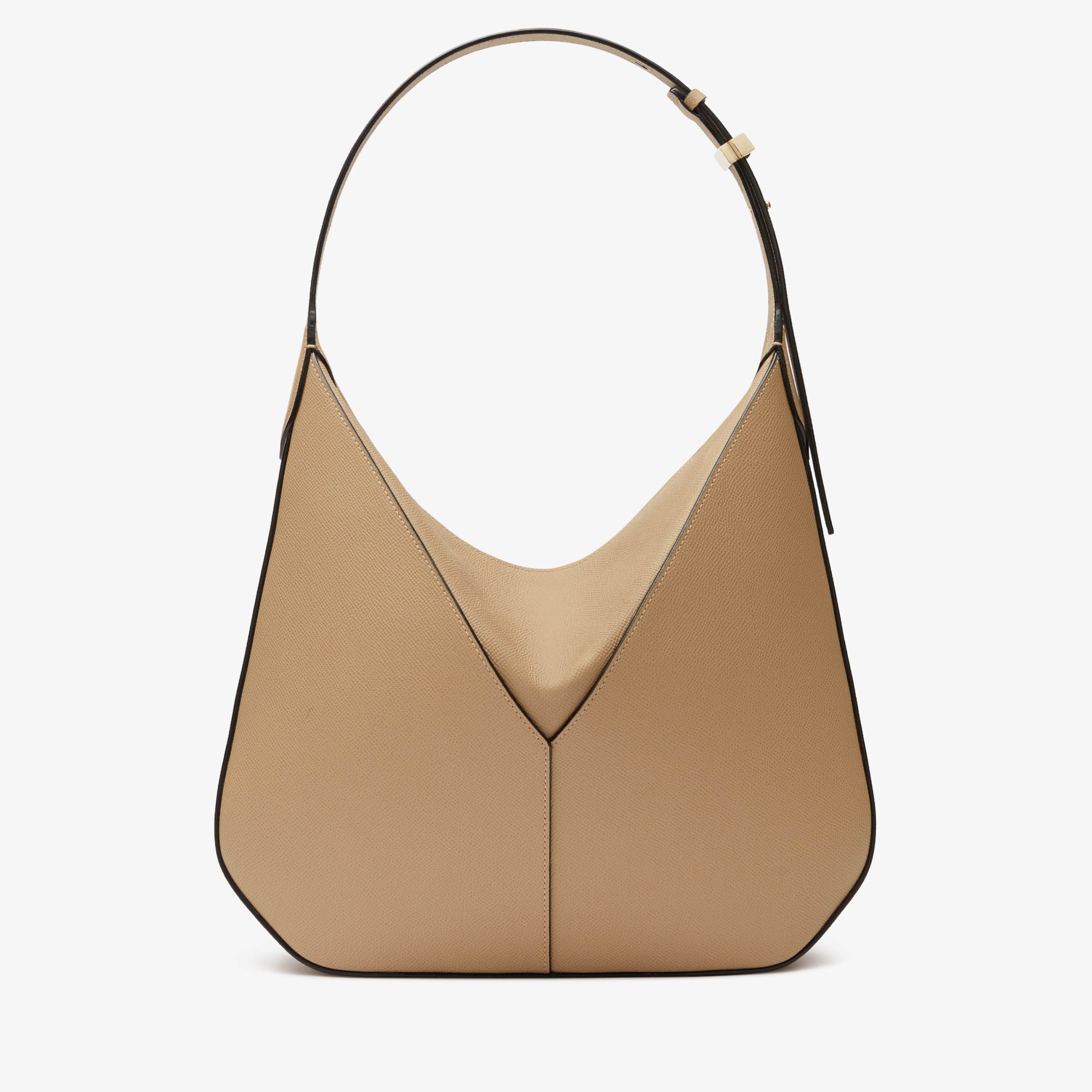 Valextra - Vivi Hobo Bag - Beige Cachemire - Image 6