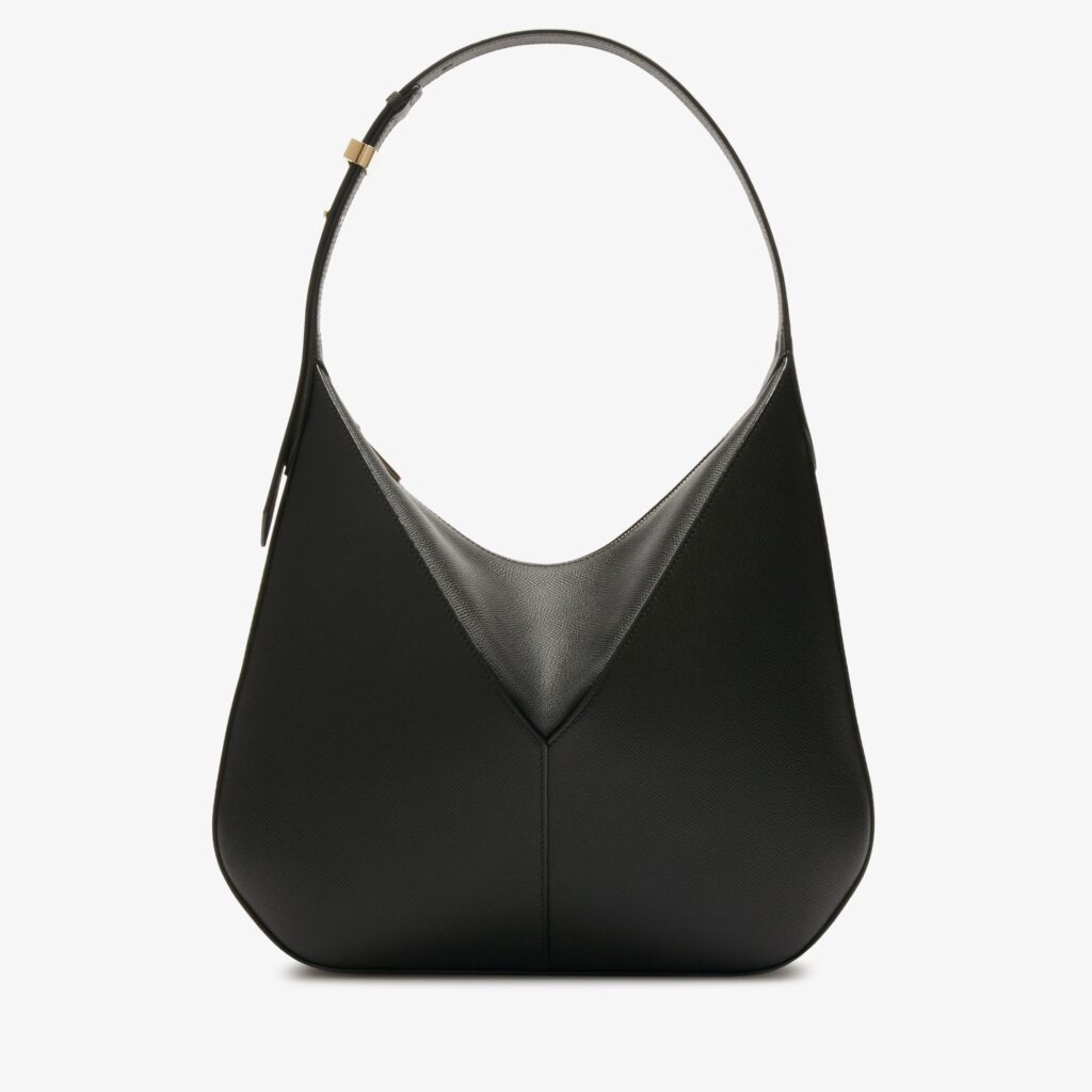 Valextra - Vivi Hobo Bag - Black