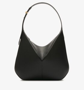 Valextra - Vivi Hobo Bag - Black - Image 2