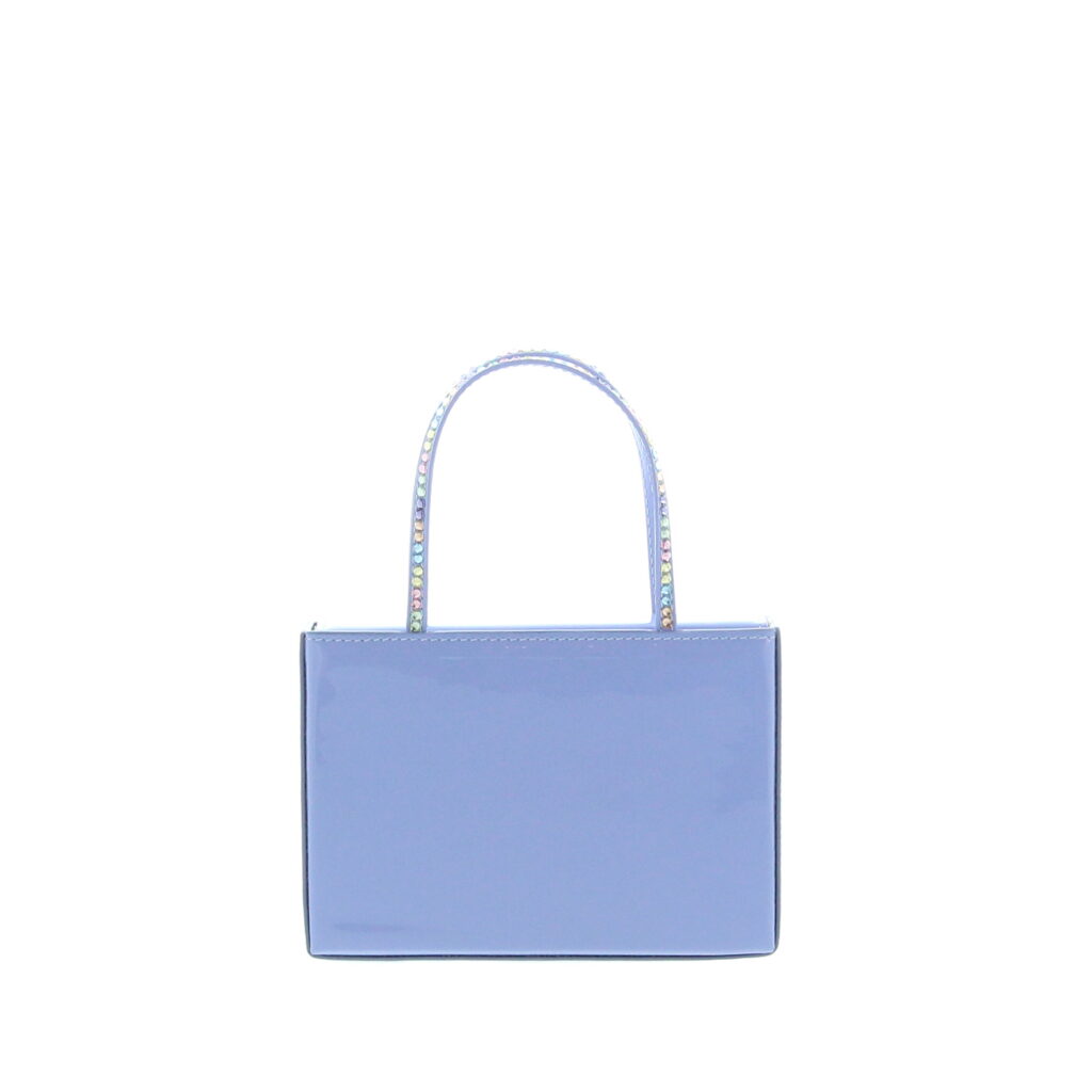 Amina Muaddi - Amini Gilda - Patent Dust Blue
