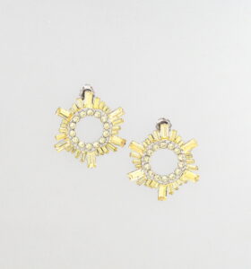 Amina Muaddi - Mini Begum Earrings - Jonquil - Image 1