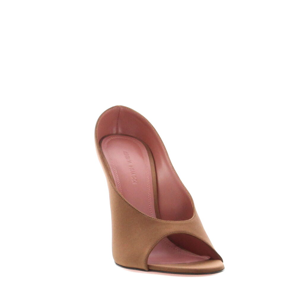Amina Muaddi - Anok Slipper - Mocha