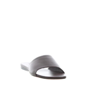 Amina Muaddi - Bianca Flat - Coffee - Image 3