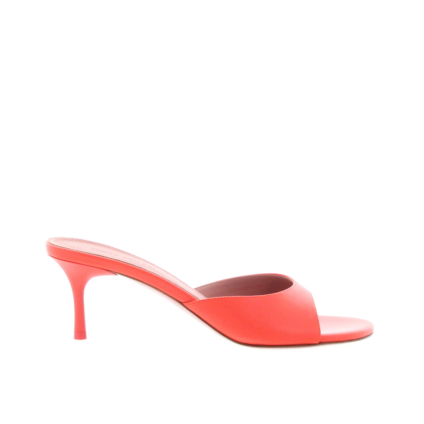 Amina Muaddi - Jeanne Slipper 60 - Tangerine - Image 1