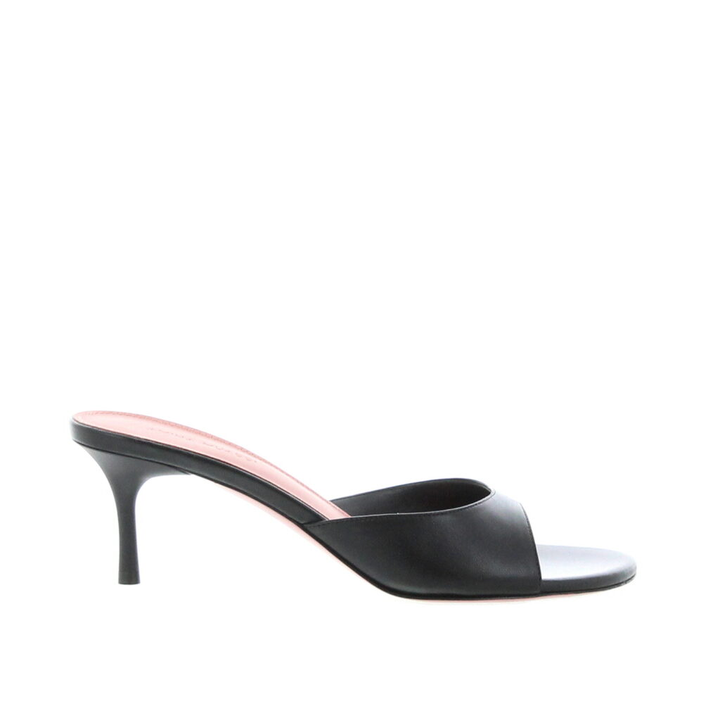 Amina Muaddi - Jeanne Slipper 60 - Black