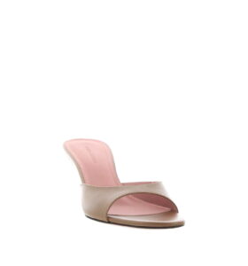 Amina Muaddi - Jeanne Slipper 60 - Mocha - Image 3
