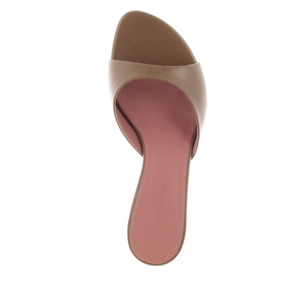 Amina Muaddi - Jeanne Slipper 60 - Mocha