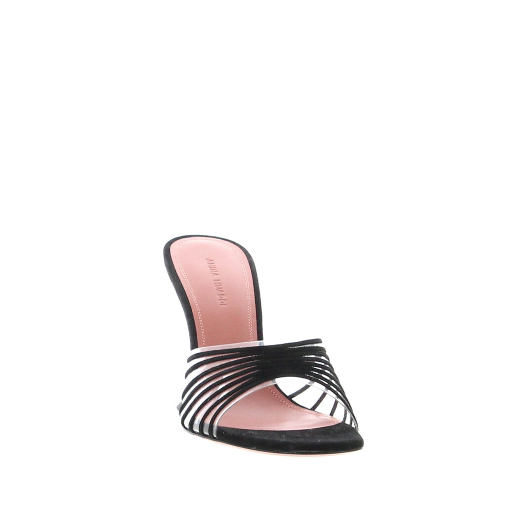 Amina Muaddi - Mookie Slipper - Black