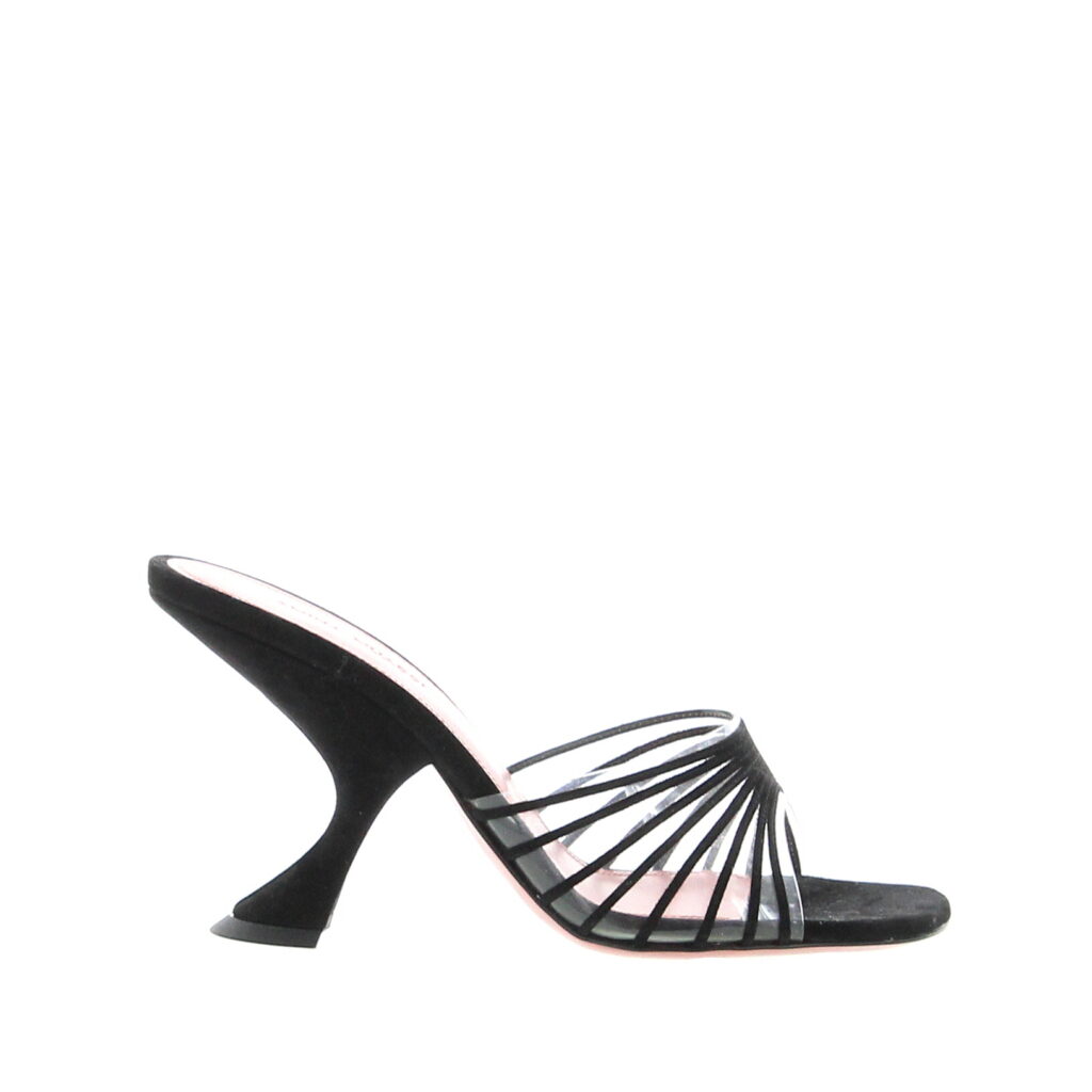 Amina Muaddi - Mookie Slipper - Black