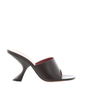 Amina Muaddi - Taylor Slipper - Coffee - Image 1