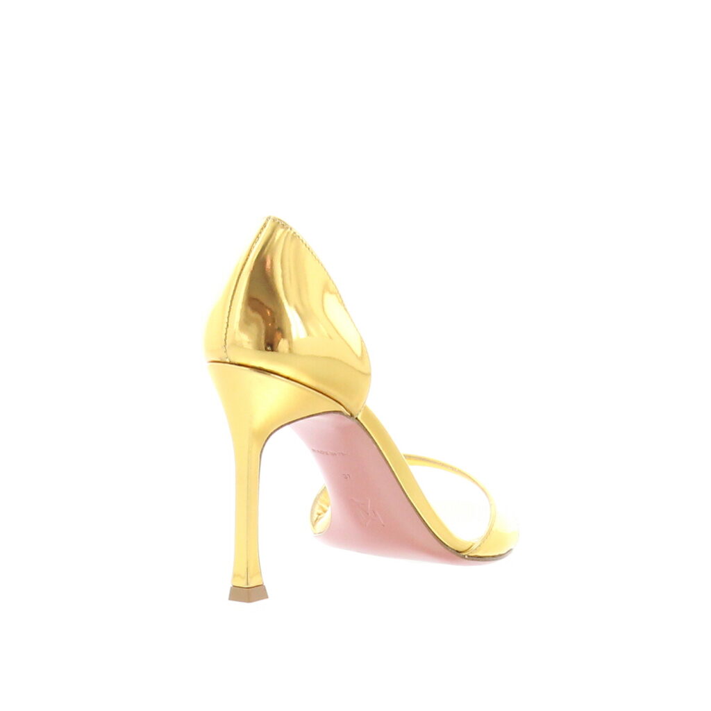 Amina Muaddi - Agnese Sandal - Gold