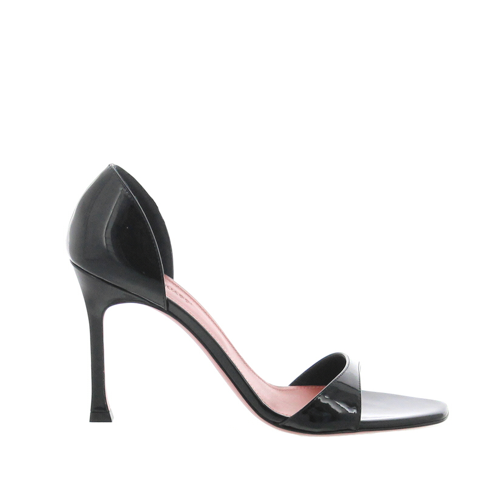 Amina Muaddi - Agnese Sandal - Black - Image 2