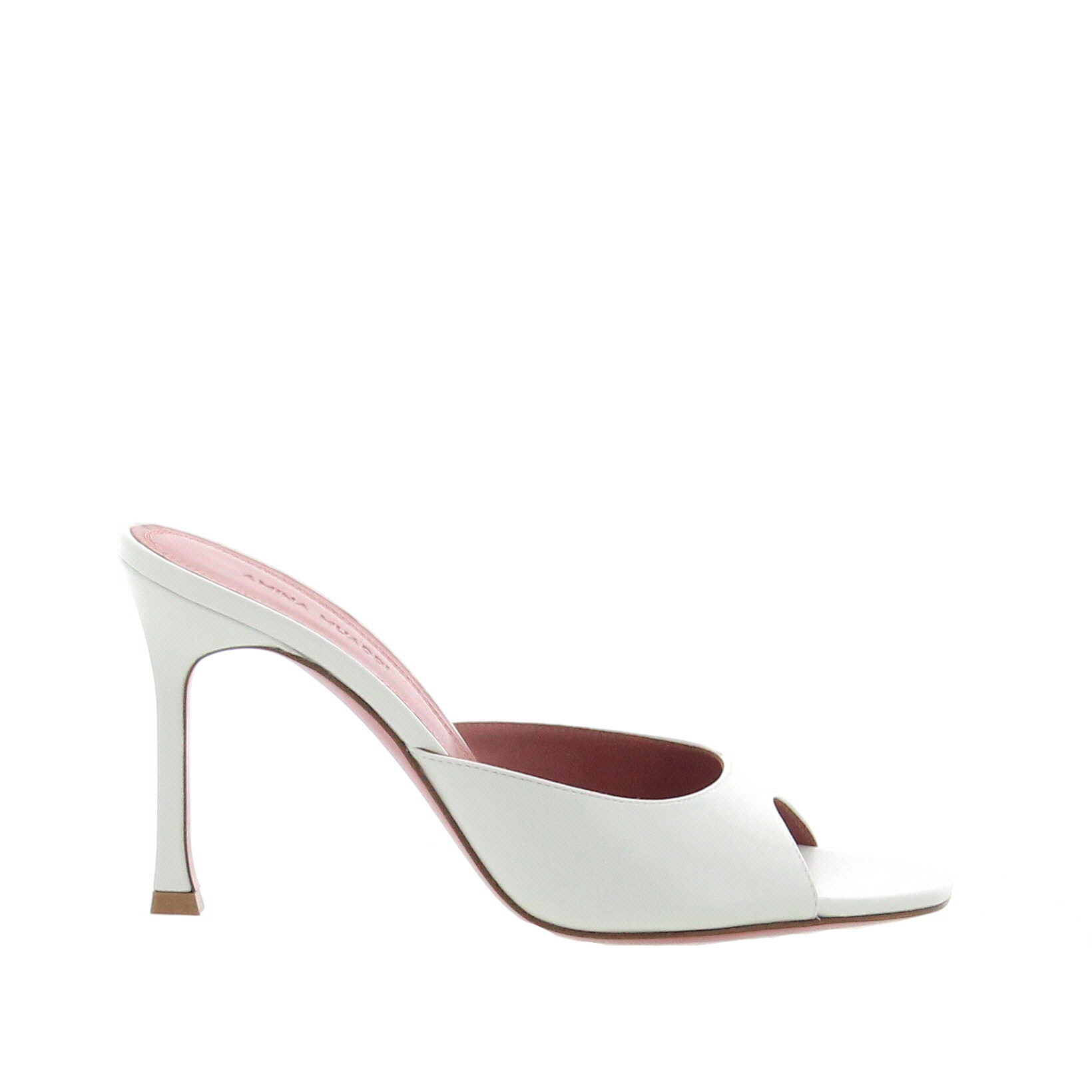Amina Muaddi - Alexa Slipper - White - Image 2