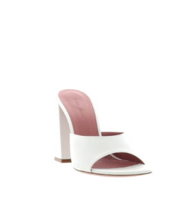 Amina Muaddi - Brigitte Slipper - White - Image 3