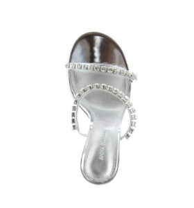 Amina Muaddi - Gigi Slipper - Mirror Silver - Image 4
