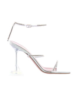 Amina Muaddi - Gilda Sandal - Clear - Image 1