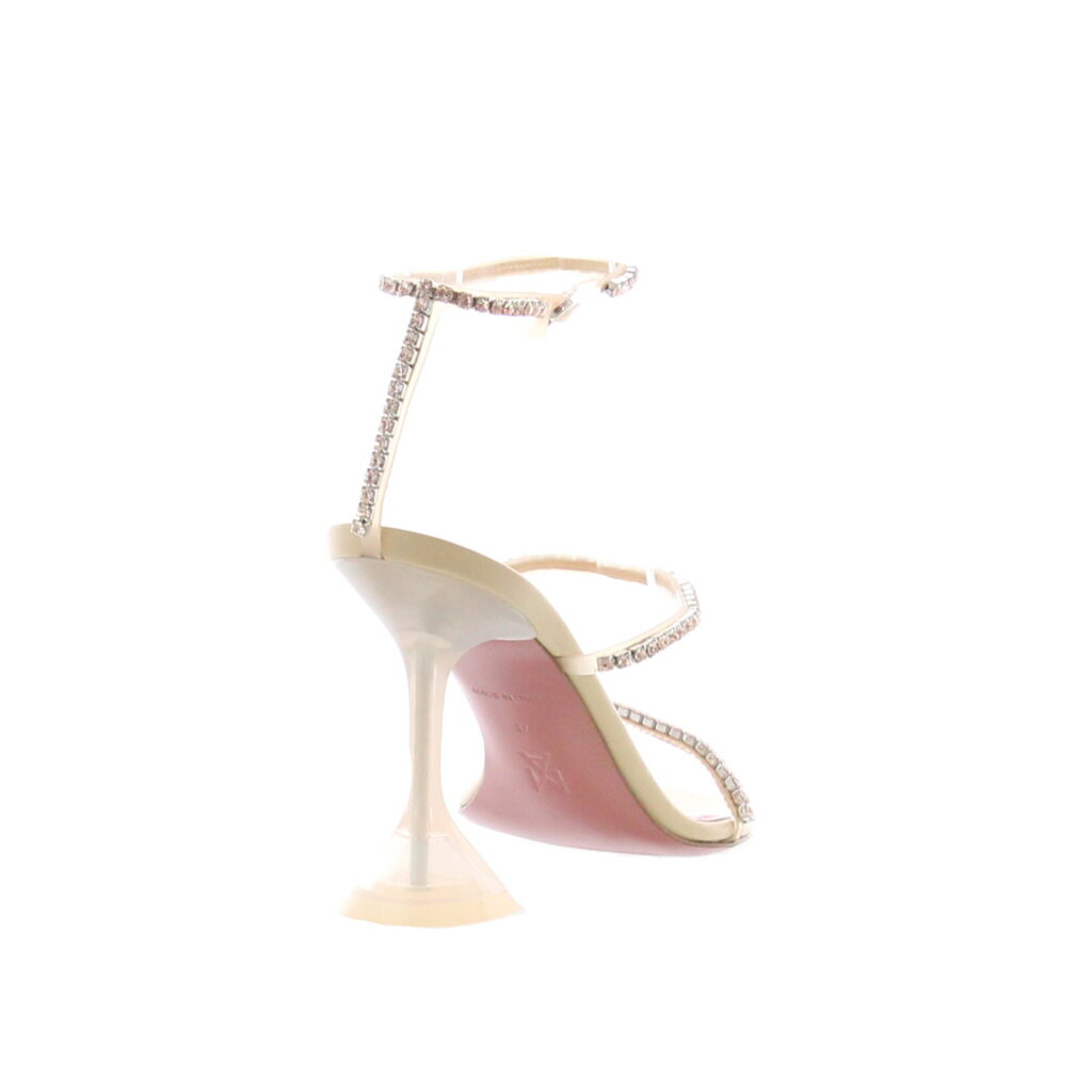 Amina Muaddi - Gilda Sandal - Vanilla