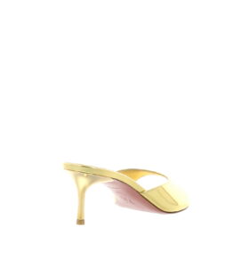 Amina Muaddi - Jeanne Slipper 60 - Gold - Image 4