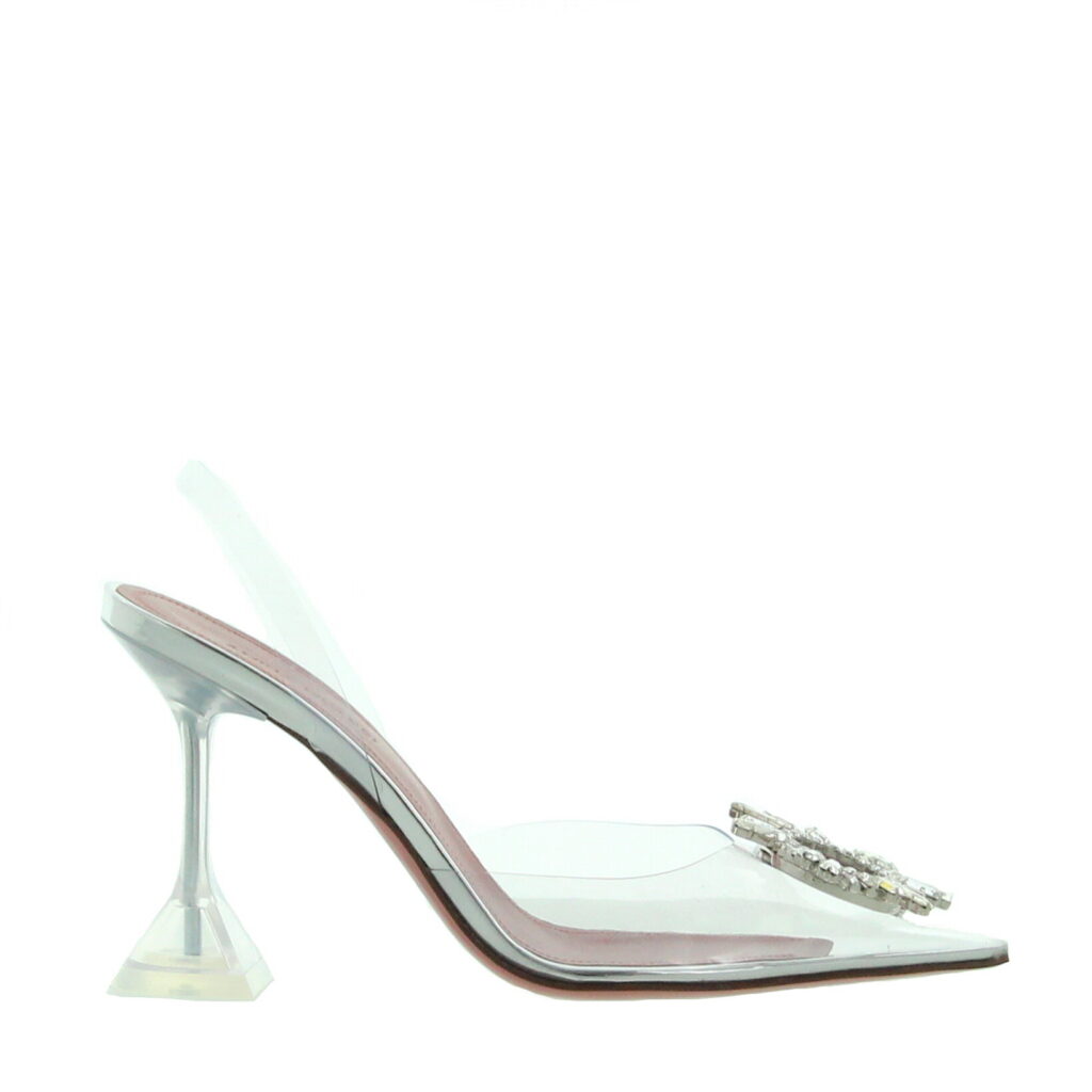 Amina Muaddi - Begum Glass - Clear