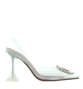 Amina Muaddi - Begum Glass - Clear - Image 1