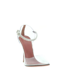 Amina Muaddi - Ursina Glass Pump - Clear - Image 3