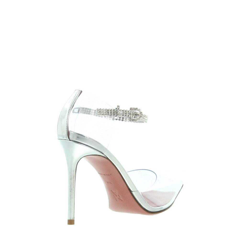 Amina Muaddi - Ursina Glass Pump - Clear