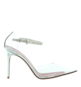 Amina Muaddi - Ursina Glass Pump - Clear - Image 2