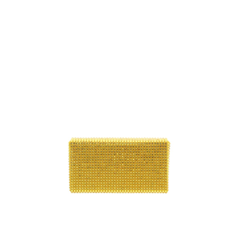 Amina Muaddi - Superamini Paloma Satin - Golden Yellow