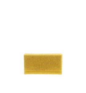 Amina Muaddi - Superamini Paloma Satin - Golden Yellow - Image 2