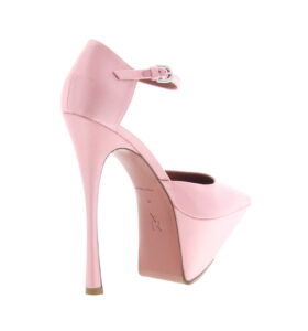Amina Muaddi - Angelica Plateau - Baby Pink - Image 4