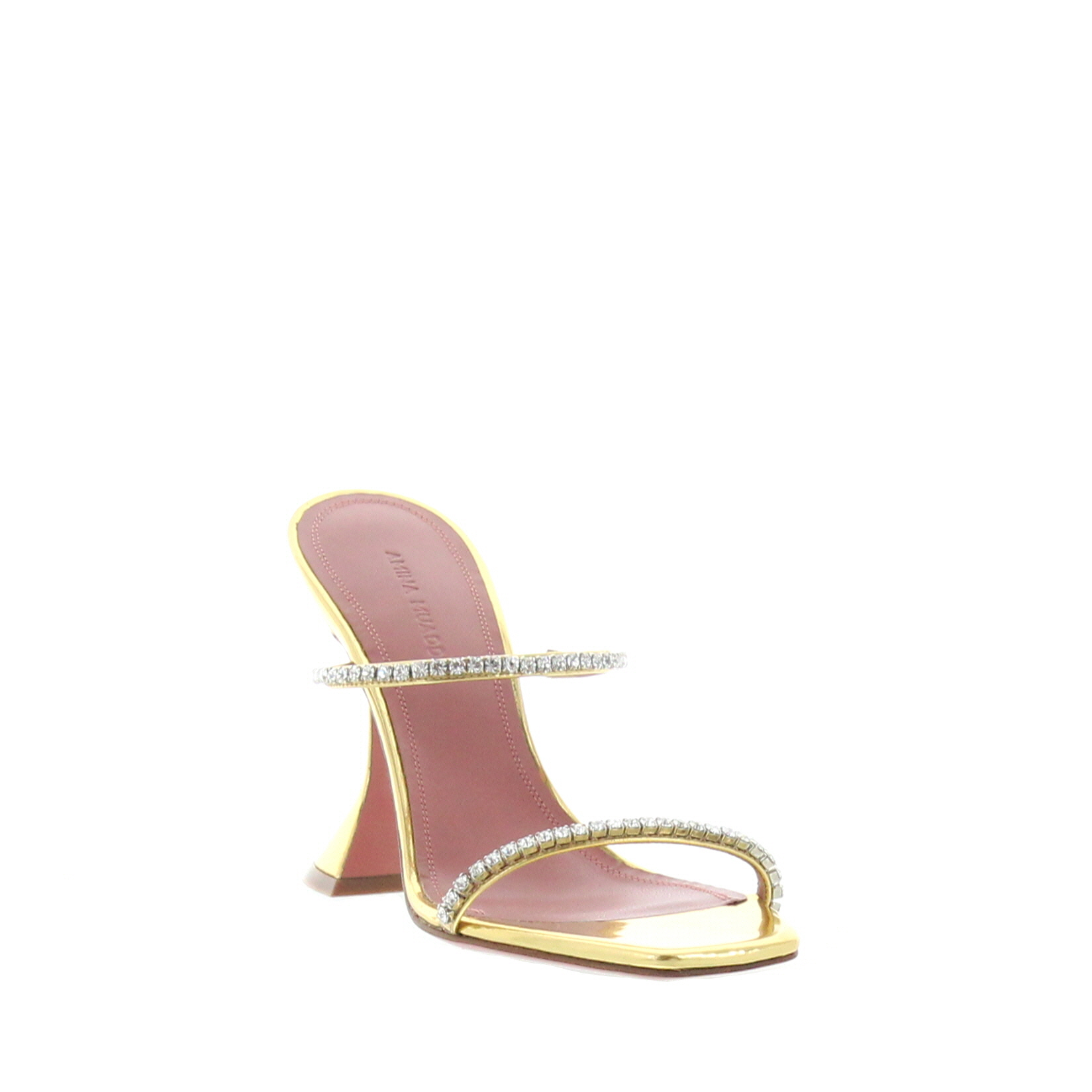 Amina Muaddi - Gilda Slipper - Gold - Image 3