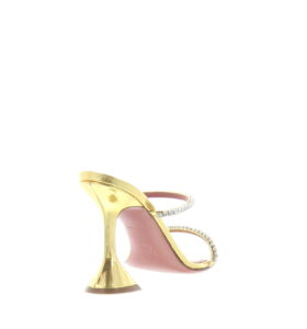 Amina Muaddi - Gilda Slipper - Gold - Image 4