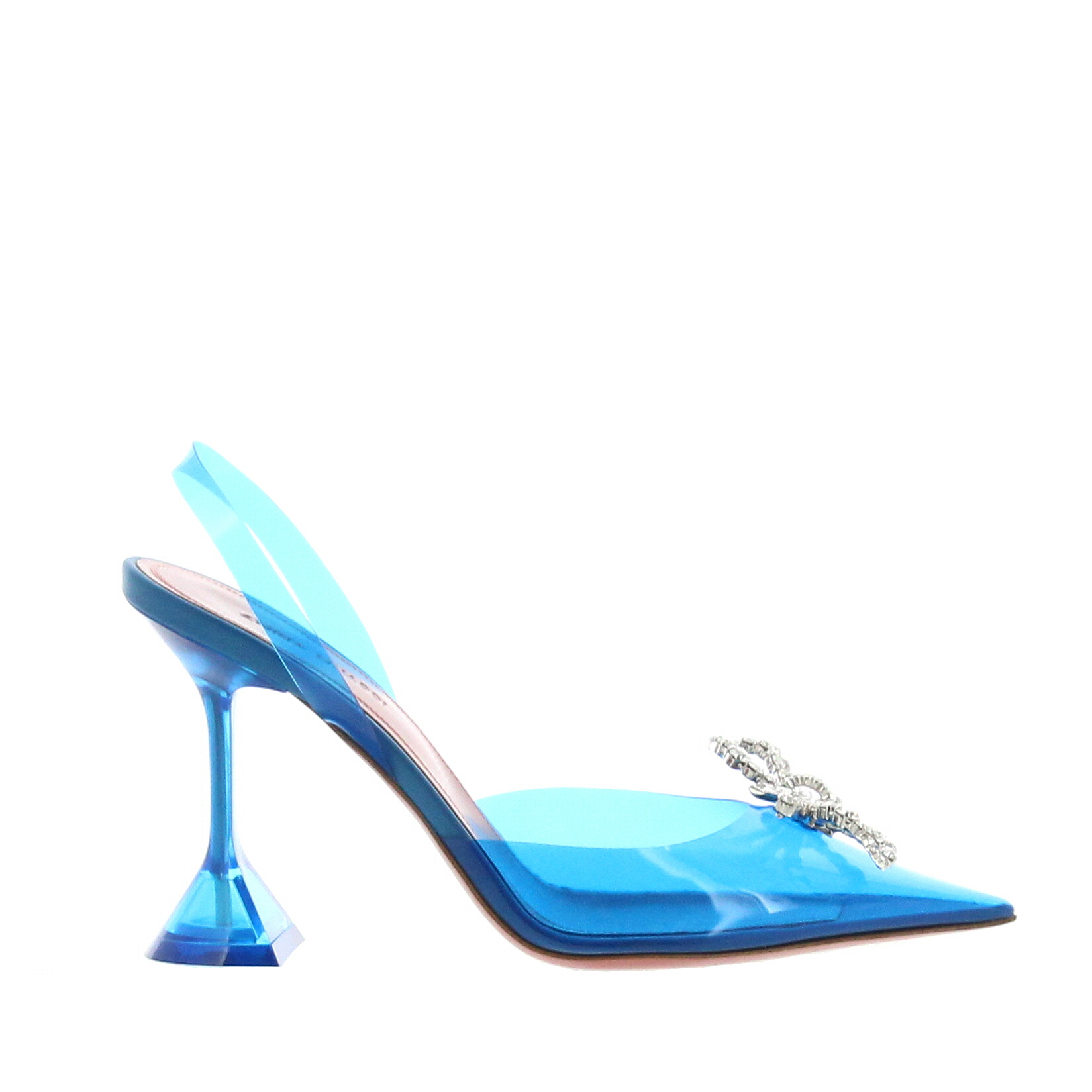 Amina Muaddi - Rosie Glass - Azur - Image 2