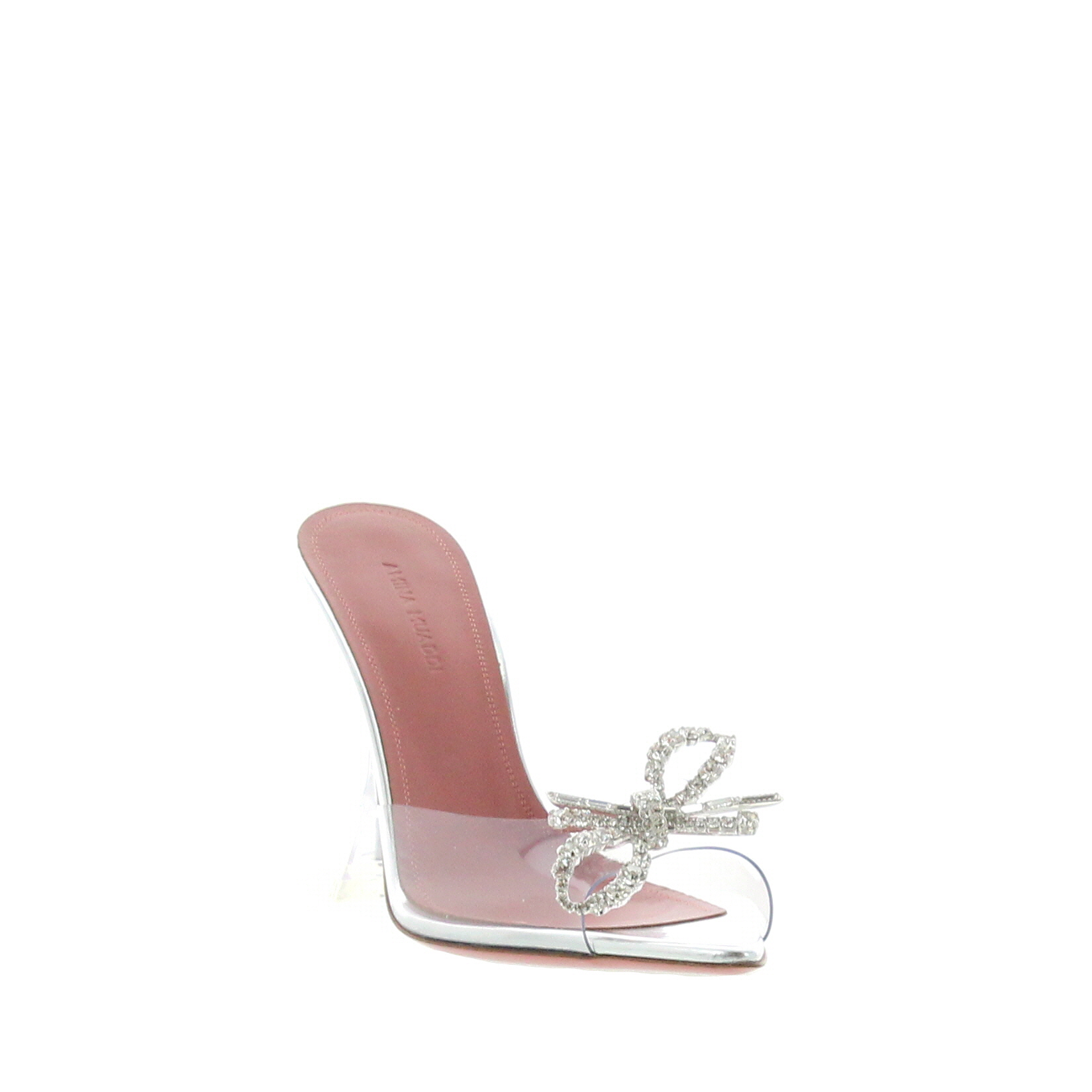 Amina Muaddi - Rosie Glass Slipper - Clear - Image 3