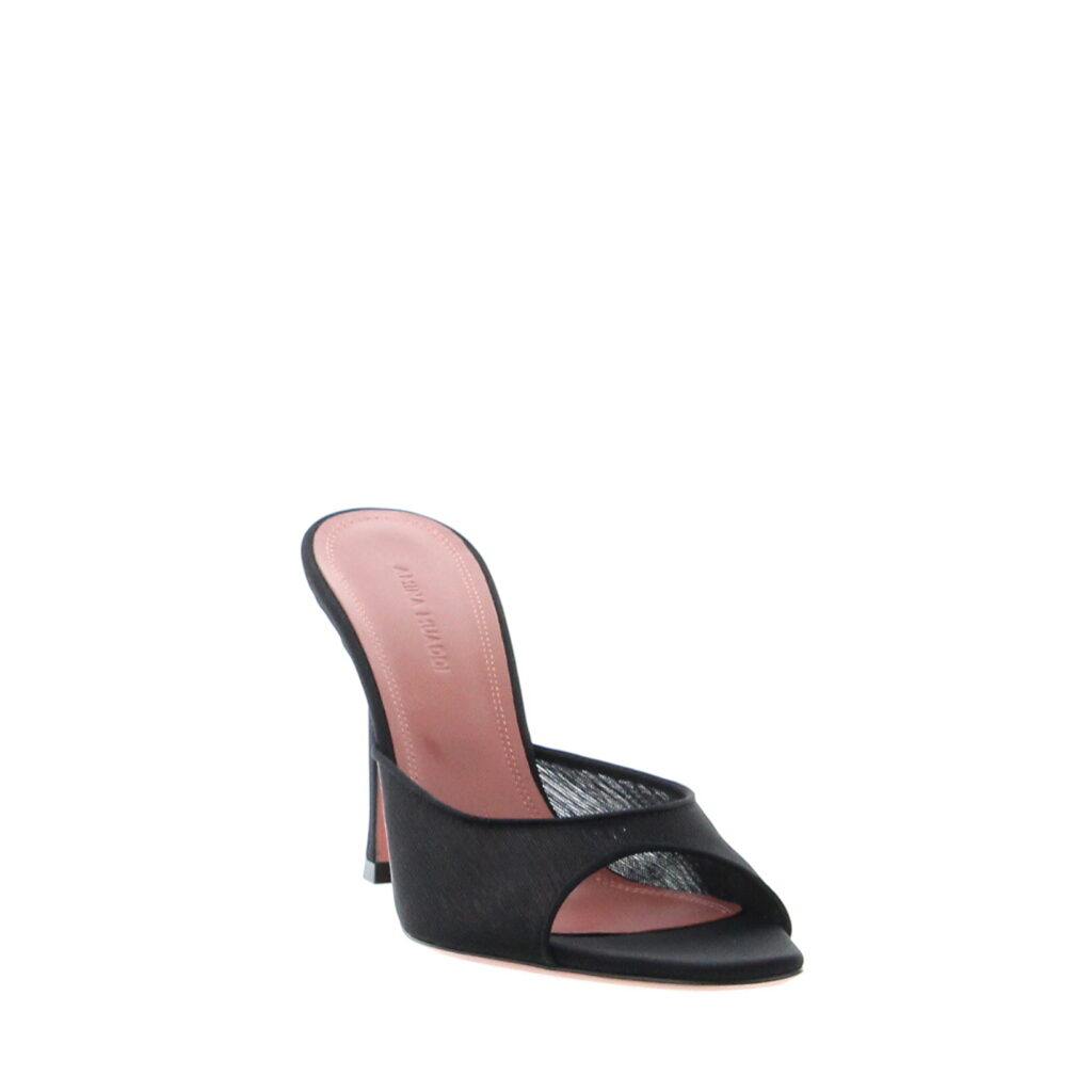 Amina Muaddi - Alexa Slipper - Mesh Black