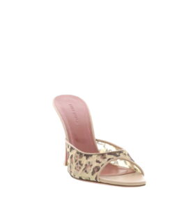 Amina Muaddi - Alexa Slipper - Lace Leopard - Image 3