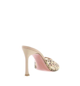 Amina Muaddi - Alexa Slipper - Lace Leopard - Image 4