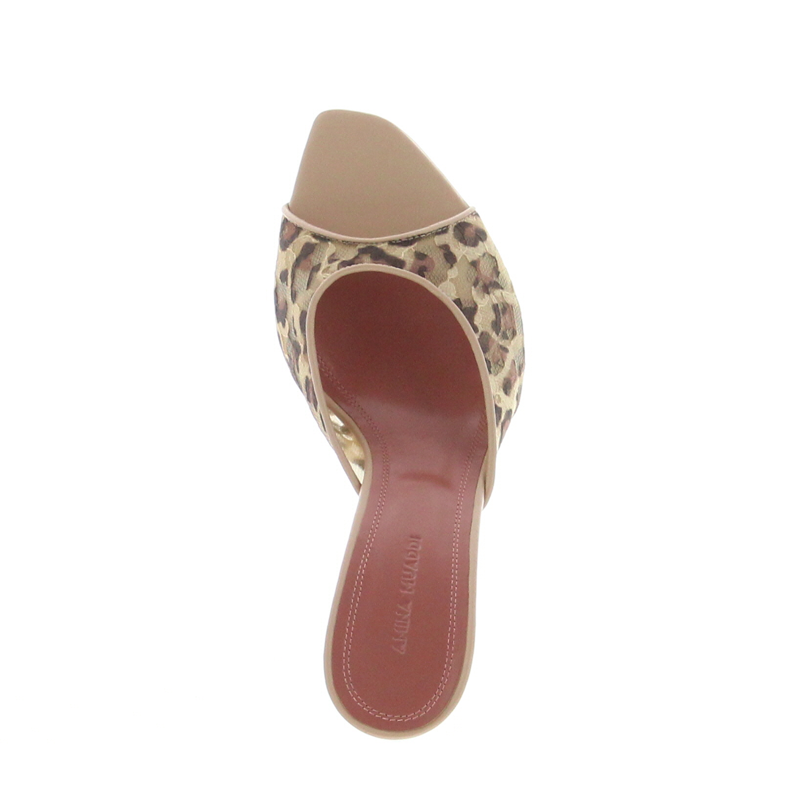 Amina Muaddi - Alexa Slipper - Lace Leopard - Image 5
