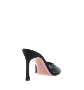 Amina Muaddi - Alexa Slipper - Mesh Black - Image 4