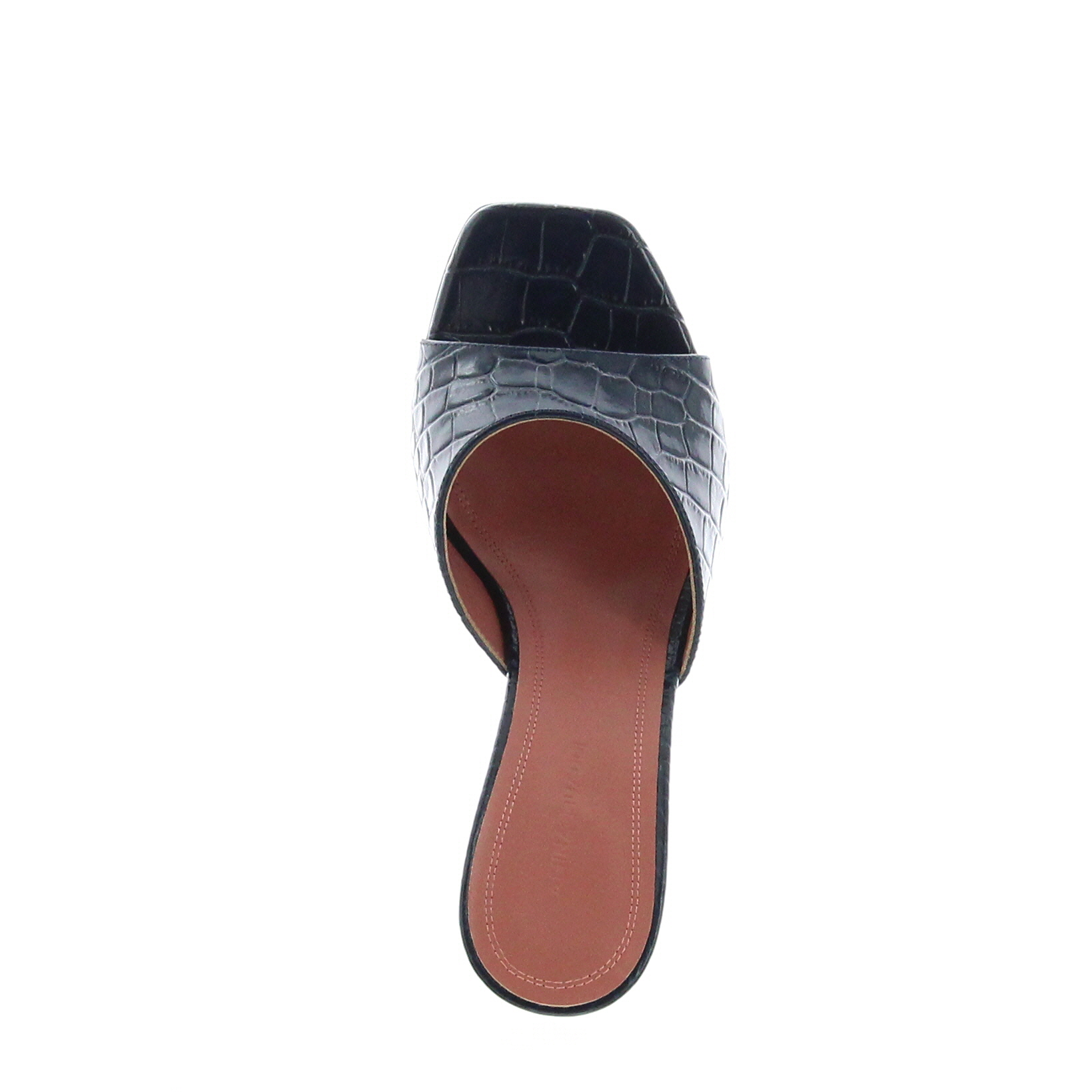 Amina Muaddi - Lupita - Navy Croc - Image 5