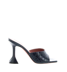 Amina Muaddi - Lupita - Navy Croc - Image 2