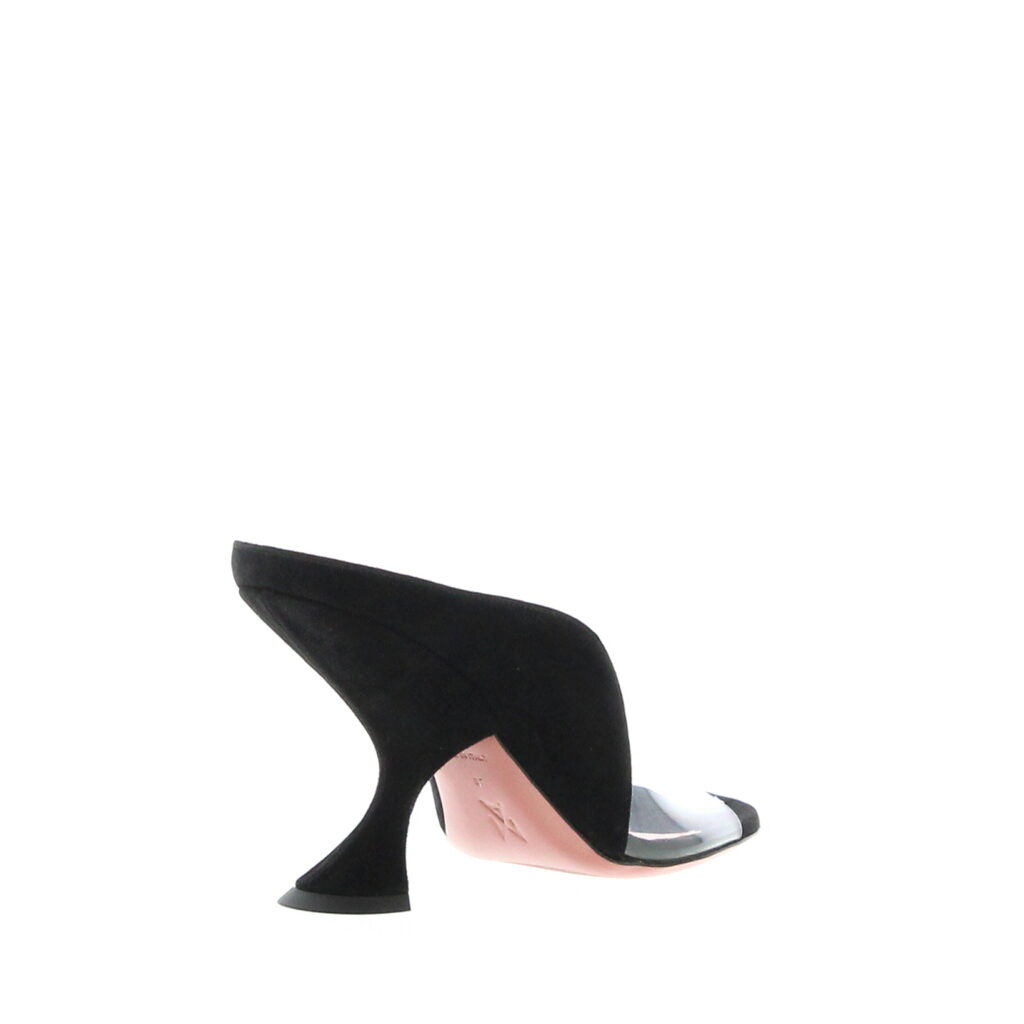Amina Muaddi - Mackenzie Slipper - Black