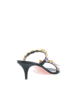 Amina Muaddi - Vittoria Slipper 55 - Black - Image 4