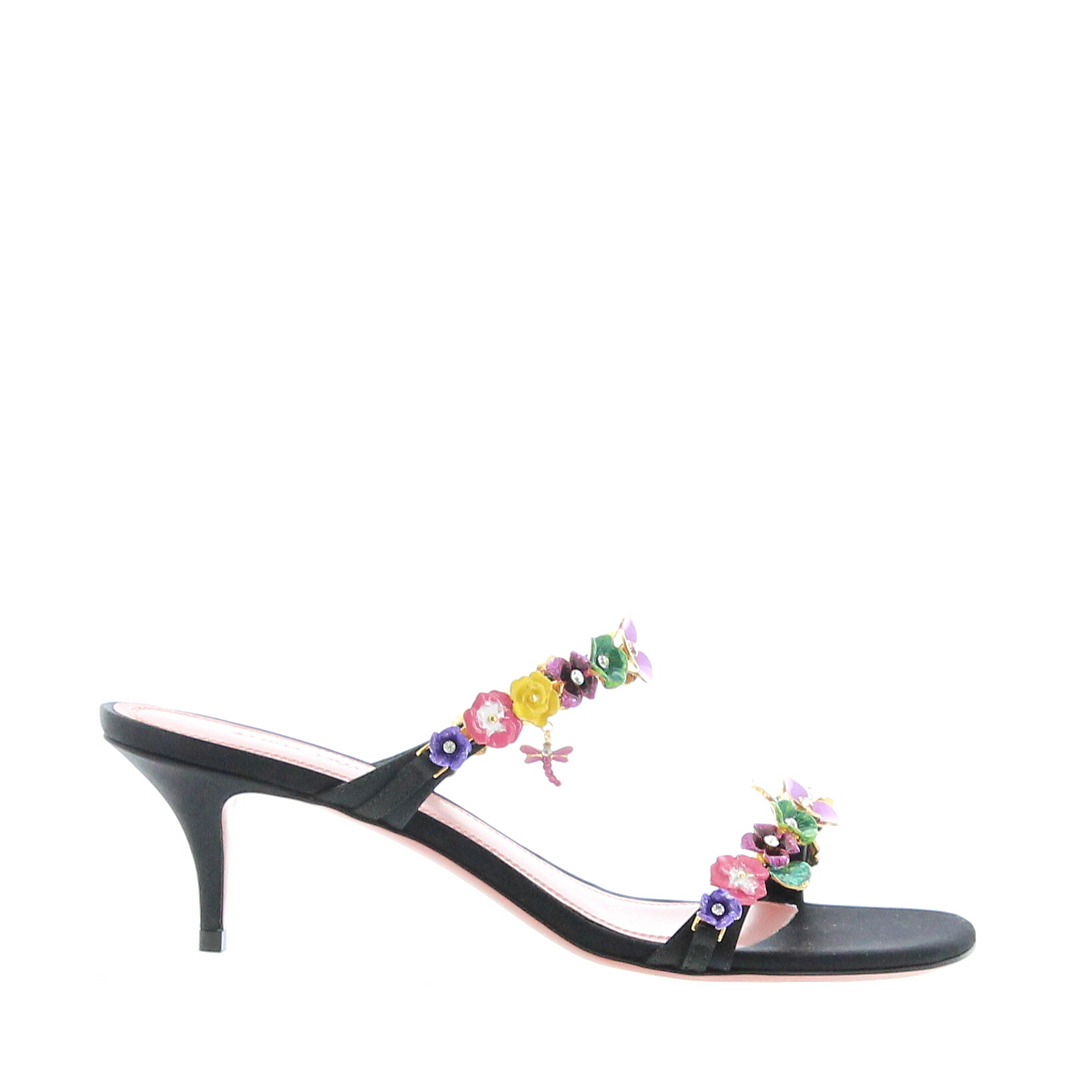 Amina Muaddi - Vittoria Slipper 55 - Black - Image 2