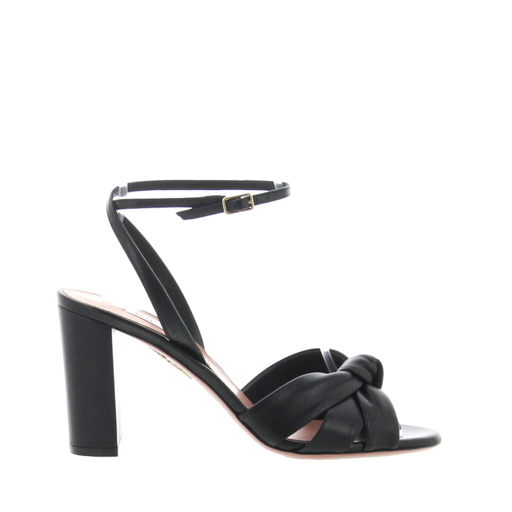Aquazzura - Nina Sandal 85 - Black