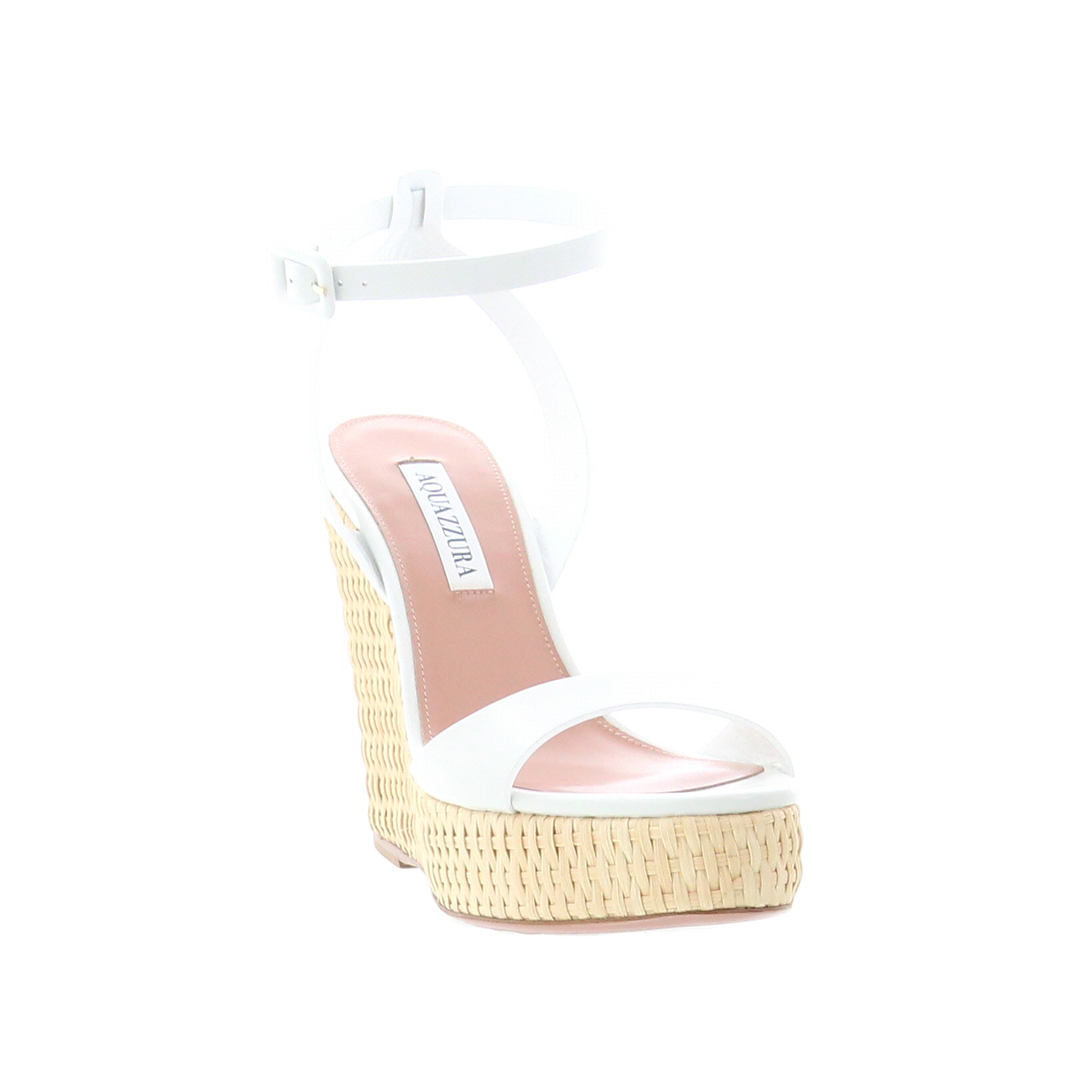Aquazzura - Sunseeker Wedge - White - Image 3