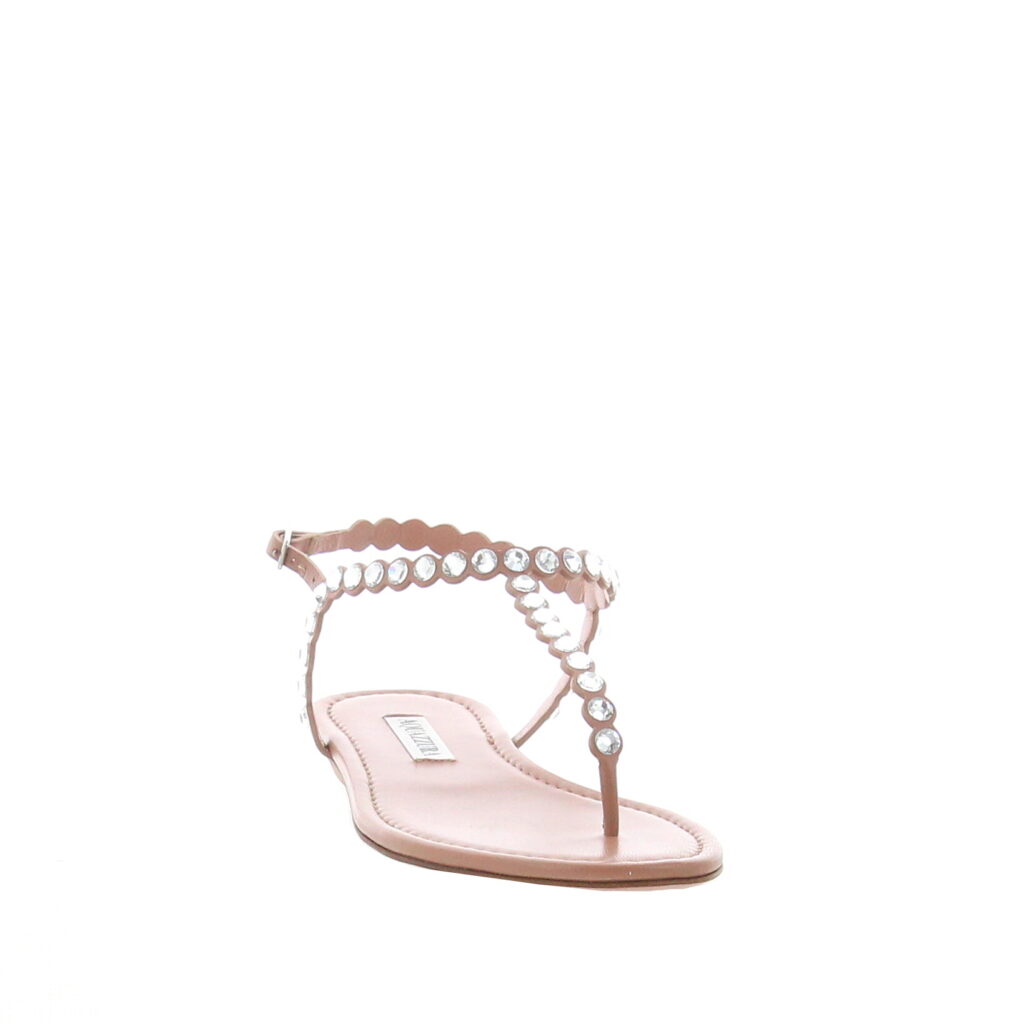 Aquazzura - Tequila Thong - Powder Pink