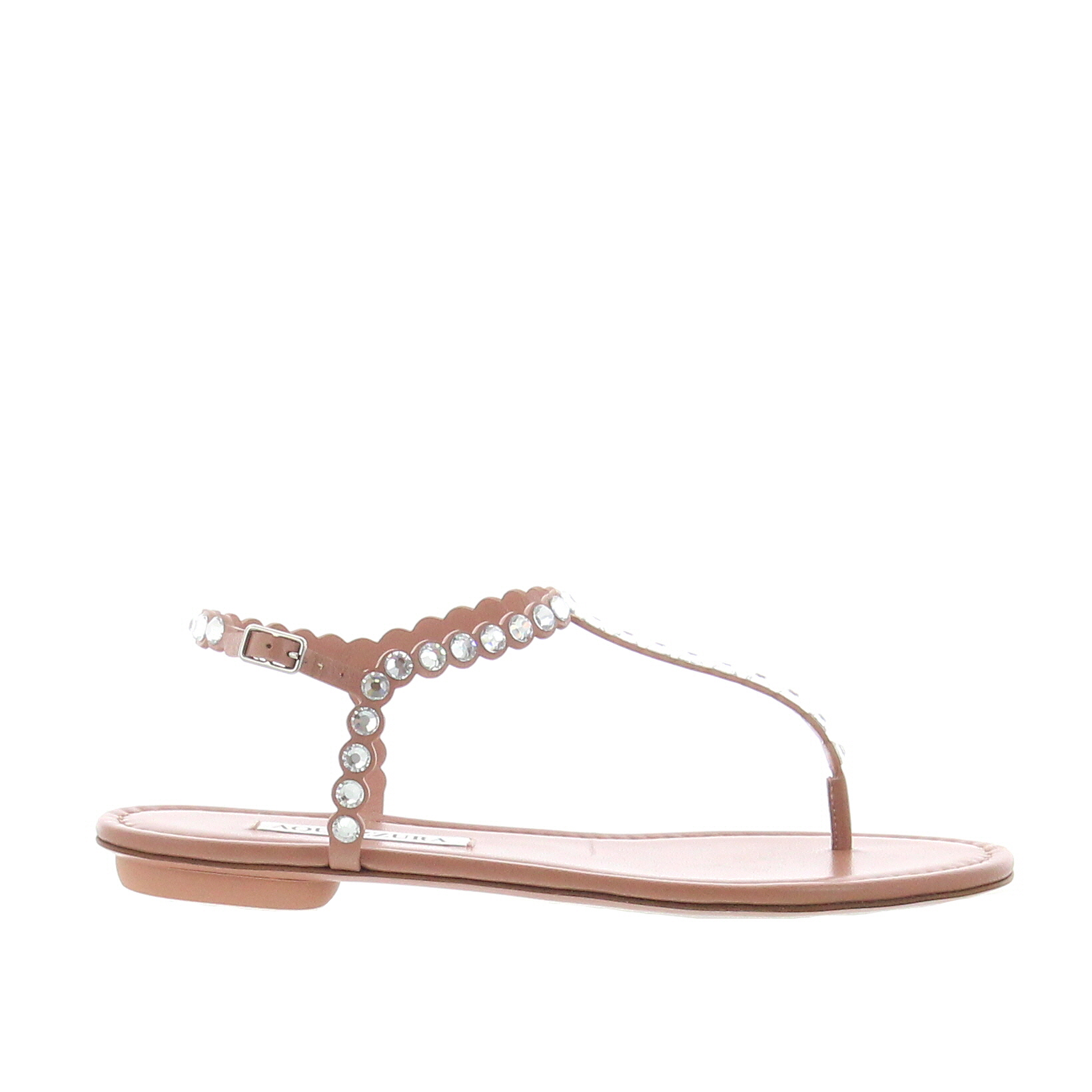 Aquazzura - Tequila Thong - Powder Pink - Image 1