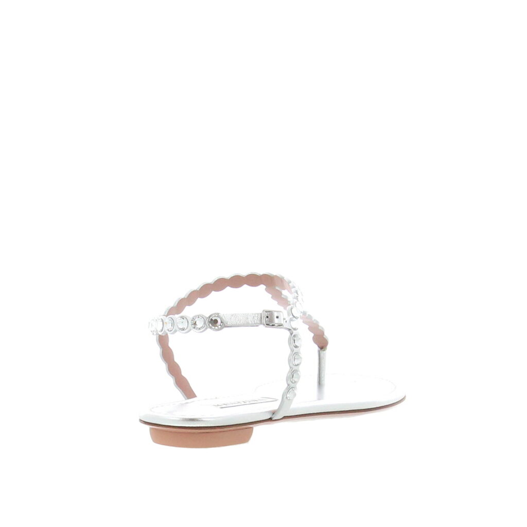 Aquazzura - Tequila Thong - Silver