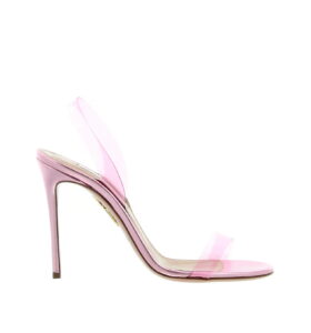 Aquazzura - So Nude Plexy Sandal 105 English Rose - Image 2